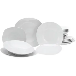 CreaTable Square Tafelservice 18-tlg. weiß