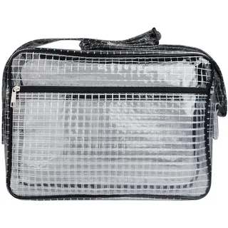 NOTAG Unisex Umhängetasche, antistatisch, Werkzeugtasche, wasserdicht, transparent, PVC, Umhängetasche, 3535 - Medium, Large