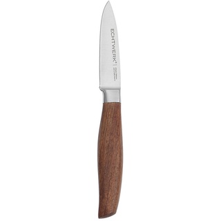 Echtwerk Schälmesser , Holz , Rosenholz , 20.9 cm , rostfrei, ergonomischer Griff, extrem scharf , Küchenzubehör, Küchenhelfer, Schäler