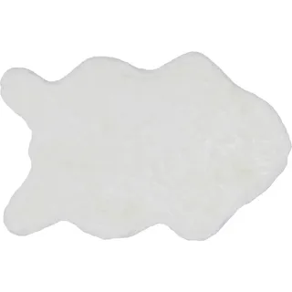Schöner Wohnen Tender Fellteppich 60 x 90 cm Weiß
