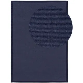benuta nest Sisal Teppich Sana Blau 140x200 cm - Naturfaserteppich aus Sisal