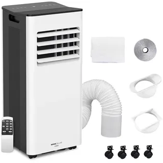 HOME DELUXE Mobile Klimaanlage KIMO - 9000 BTU | mobile Klimaanlage, mobiles Klimagerät, tragbare Klimaanlage - Weiß