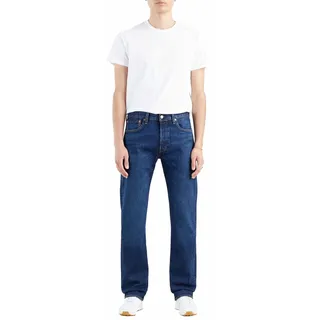 Levi's 501 Original Straight Fit dark indigo - worn in 33/32