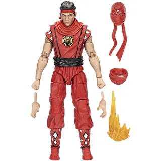 Hasbro Power Rangers x Cobra Kai Lightning Collection Figur Morphed Miguel Diaz Red Eagle Ranger 15 cm