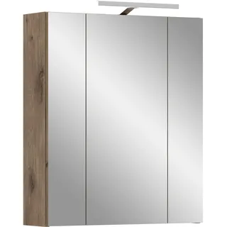 WELLTIME Florenz 60 cm schwarz inkl. Beleuchtung
