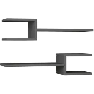 Livetastic Wandboard Fork 75 x 17 x 20 cm Anthrazit