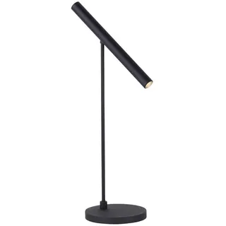 Neuhaus Pure Led-Tischleuchte , Schwarz , Metall , länglich , F , 14x53x27 cm , Lampen & Leuchten, Innenbeleuchtung, Tischlampen