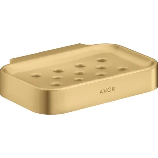 hansgrohe AXOR UNIVERSAL Circular Seifenschale, 42805250, Farbe: Brushed Gold Optic