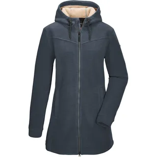G.I.G.A. DX Damen, Fleeceparka/Fleecejacke mit Kapuze GW 82 WMN FLC PRK, dunkel stahlblau, 40, 43547-000