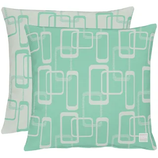 APELT Dekokissen »3966« Wendekissenhülle mit Füllung, 1 Stück, blau