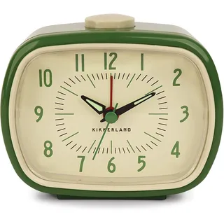Kikkerland KKAC08-G-EU Retro-Wecker grün