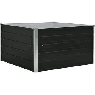 vidaXL Hochbeet 100 x 100 x 45 cm Anthrazit