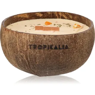 Tropicandle Sandalwood & Tangerine Duftkerze mit Holzdocht 350 ml
