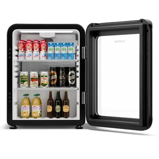 Klarstein Audrey Evo Getränkekühlschrank 68 l 85 cm hoch Schwarz