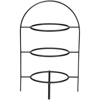 ASA 99301950 Etagere, Edelstahl, 36cm, Schwarz