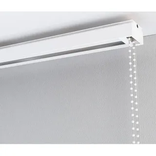 Homeware Vertikalschiene , Weiß , Kunststoff , 100 cm , Heimtextilien, Vorhänge, Vertikalanlagen