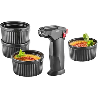 GEFU Creme Brülee-Set ZUCA 5- teilig - Rot
