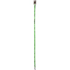 Wouapy Python Hundeleine, Kunstleder, 13 mm breit, 10 m lang, Grün