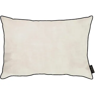 Dekokissen APELT "Ruby" Gr. 1, beige (natur, unifarben), B:35cm H:5cm L:45cm, Polyester, Dekokissen_Sitzkissen_Kissenhüllen, Dekokissen, Kissenhülle mit Füllung, 1 Stück