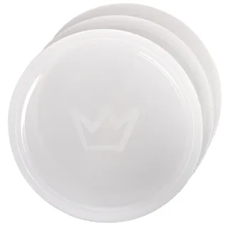 Rudelkönig Dosendeckel 200g / 400g - 3 Stück - Spülmaschinenfeste Verschluss für Hundefutter und Katzenfutter - Deckel für Dosen