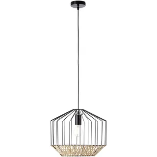 Brilliant Templo 1-flg. 37 cm eckig schwarz/natur