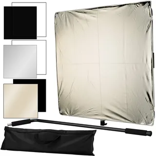 Bresser Br-dp1000 6-in-1 Reflektor-/Diffusorpanel 100x100cm
