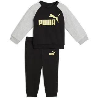 Puma Minicats Essentials Raglan Crew Set FL INF", puma black-gold moon), (51) 80,