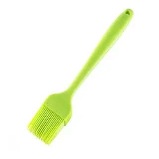 WESTMARK Silicone Brat-/Backpinsel, Küchenpinsel aus pflegeleichtem Silikon, Farbe: grün