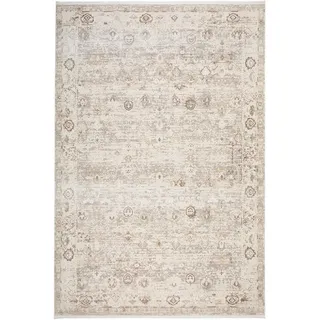 Dieter Knoll Vintage-Teppich , Beige , Textil , Vintage , rund , 160x230 cm , ISO 9001, Bsci, Oeko-Tex® Standard 100, Made in Turkey , für Fußbodenheizung geeignet, in verschiedenen Größen erhältlich, pflegeleicht, leicht zusammenrollbar , Teppiche und Böden, Teppiche, Webteppiche