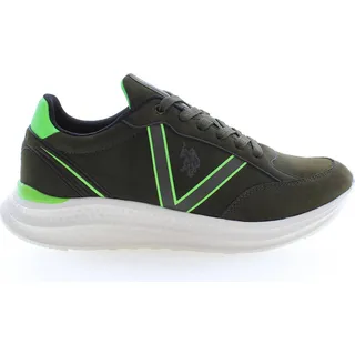 Top Herrensportschuh Grün - Schnürsenkel, Kontrastdetails, Logo - Weiß, Grün