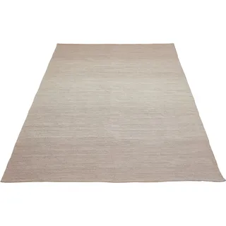 Teppich ANDIAMO "Opland", rosa (altrosa), B:120cm H:8mm L:170cm, Baumwolle, Teppiche, Teppich, meliert, mit Farbverlauf, reine Baumwolle