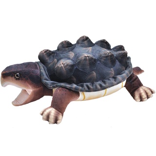 Wild Republic Living Stream Schildkröte, Stofftier aus Plüsch, Füllung und Stoff aus recycelten Wasserflaschen, Kuscheltier für Erwachsene, Geschenkidee für Angler, 40 cm