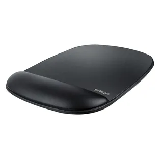 Startech StarTech.com Ergonomisches Mauspad mit Gelkissen, 17x18x2cm, Gepolstertes Gel Mauspad für ergonomischer Arbeitsplatz mit Handgelenkauflage und rutschfeste PU-Basis unterlage (B-ERGO-MOUSE-PAD)