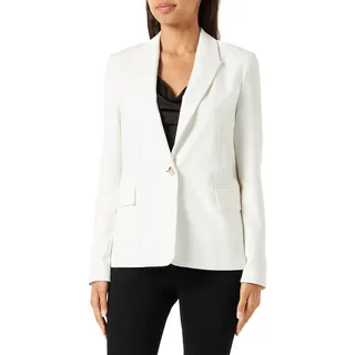 s.Oliver BLACK LABEL Women's Blazer Slim Fit, White, 34