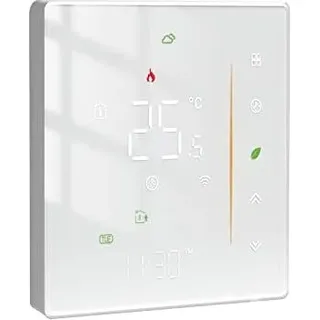 Moes WiFi Neues Heizthermostat programmierbarer Raumtemperatur Controller elektrischer Boden Wasser Luftfeuchtigkeit Wetterstation Tuya/Smart Life App