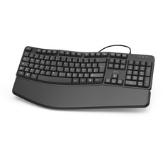 Bild von EKC-400 Tastatur mit Handballenauflage schwarz,