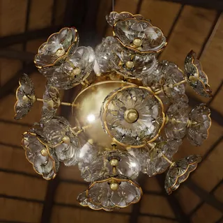 Kronleuchter Elite Bohemia Flower Deckenlampe Deckenleuchte Designer Lampe luxus