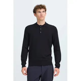 Casual Friday CFFRODE Herren Pullover Feinstrickpullover Baumwollmischung regular fit - Schwarz