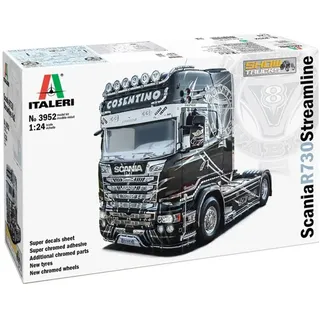 Italeri SCANIA R730 Streamline Show Truck Schwarz 1:24