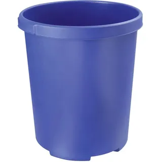 HAN Großpapierkorb KLASSIK XXL, stabiler Abfalleimer, Mülleimer formschön und in premium Qualität, 50 Liter Volumen, 1836-14, blau
