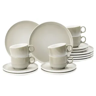 SELTMANN WEIDEN Sento Home Kaffeeservice 18-tlg. beige/aura cream