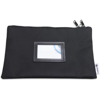 effektivo Banktasche 29 x 19 cm 1-tlg. Schwarz