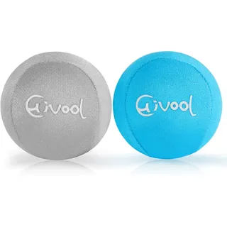 Hivool Handtrainer Antistress-Bälle, Griffkraft Trainer 2er-Set, Finger Antistressbälle, Squeeze Übungsballset für Übung, Stressabbau