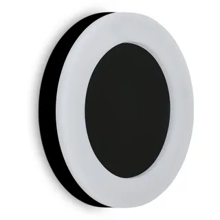 Telefunken Rixi LED-Außenwandleuchte, Schwarz,