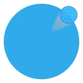 vidaXL Poolabdeckung Blau 356 cm