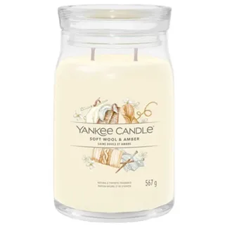 Yankee Candle Signature Soft Wool & Amber 567 g