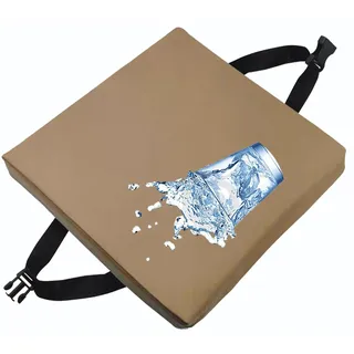 Odaima Wasserdicht Sitzkissen Outdoor,30X30/40 x 40/45x45/35x35/50X50 cm Quadrat Stuhlkissen,Thickness 3/5cm,Removable rutschfeste Stuhlpolster, mit elastischen Bändern Schnallen(Color 2,30x30cmx3cm)
