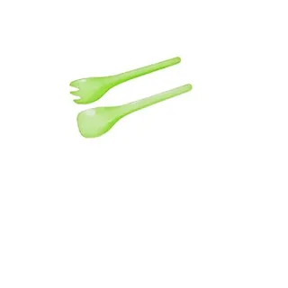 Salatbesteck 26cm farbig