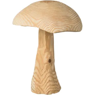 Creativ deco Dekoobjekt Pilz 38 cm beige