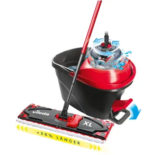 Vileda Bodenwischer Ultramax XL Turbo Rot